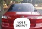 Toyota Vios e 2005 Manual FOR SALE-10