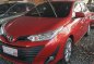 2018 Toyota Vios 1.3E Dual Vvti Manual Gasoline Red Mica Metallic 2019-2