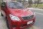 Toyota Innova J 2016 Red for sale -1