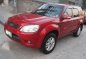 2010 Ford Escape XLT Red 4x2 2.5 liter EFI, automatic transmission-0