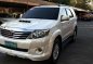 2014 Toyota FORTUNER V Automatic WHITE -2