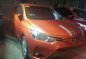 Grab Ready 2017 Toyota Vios 1.3E Automatic Orange-0