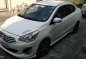 2014 Mitsubishi Mirage g4 35k mileage Fresh Savana white-1