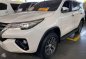 2017 Toyota Fortuner V 1st owned White pearl-5