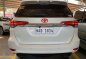 2017 Toyota Fortuner V 1st owned White pearl-10