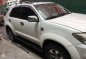 Toyota Fortuner G 2006 pearl White -A/T diesel-2