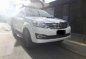 Toyota Fortuner White 2015 Automatic 2.5G -0