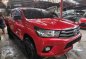 Toyota Hilux 2018 2.4E 4x2 manual red for sale-0