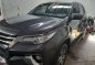 Toyota Fortunre G 2018 Gray Manual Tranny for sale-0