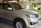 Gold Toyota Fortuner 2012 at 90000 for sale in Olongapo-10