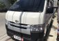 Selling White Toyota Hiace 2017 Manual Diesel at 15000 km in Quezon City-2