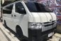 Selling White Toyota Hiace 2017 Manual Diesel at 15000 km in Quezon City-2