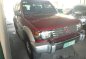 Red Mitsubishi Pajero 1995 for sale -0