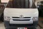 Selling White 2017 Toyota Hiace Van in Quezon City-1