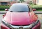 Red Honda City 2017 Automatic Gasoline for sale -0