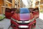 Red Honda City 2017 Automatic Gasoline for sale -1