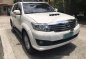 White Toyota Fortuner 2014 Automatic Diesel for sale-0