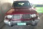 Red Mitsubishi Pajero 1995 for sale -1