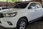 For sale White 2016 Toyota Hilux in Quezon City-1