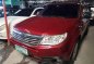 Selling Red 2009 Subaru Forester at 98000 km in Pasig-0