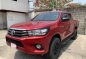 Selling Red 2018 Toyota Hilux in Quezon City-0