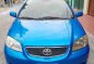 Blue Toyota Vios 2003 at 100000 km for sale-1