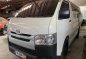 White Toyota Hiace 2017 Manual Diesel for sale in Quezon City-3