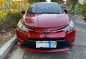 For sale Red 2016 Toyota Vios at Manual Gasoline -1