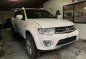 Selling White Mitsubishi Montero Sport 2014 Automatic Diesel at 30000 km in Quezon City-0