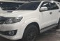 Selling White Toyota Fortuner 2016 Manual Diesel at 20000 km in Quezon City-0