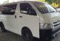 Selling White Toyota Hiace 2018 at 15000 km in Quezon City-1