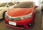 Selling Red Toyota Corolla Altis 2014 at 43344 km -1