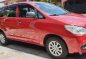 Selling Red Toyota Innova 2015 in Quezon City-0