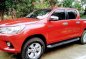 Sell 2nd Hand 2016 Toyota Hilux Automatic Diesel at 33000 km in Davao City-1