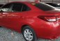 Red Toyota Vios 2018 at 1800 km for sale-5