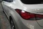 White Hyundai Elantra 2014 Automatic Gasoline for sale in General Salipada K. Pendatun-3