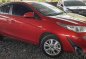 Red Toyota Vios 2018 at 1800 km for sale-2