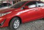 Red Toyota Vios 2018 at 1800 km for sale-3