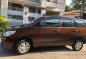 Selling Brown Toyota Innova 2014 Manual Gasoline at 47000 km for sale-0