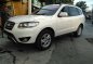 White Hyundai Santa Fe 2012 Automatic Diesel for sale in Manila-2