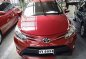 Sell Red 2016 Toyota Vios at 10000 km-1