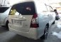 Selling White Toyota Innova 2015 for sale in Manual-2