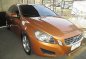 Orange Volvo S60 2013 at 35150 km for sale in Cebu City-0