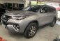 Sell Silver 2017 Toyota Fortuner at Automatic Diesel at 11100 km in Quezon City-0