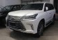 Selling White Lexus Lx 570 2018 for sale-1