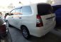 Selling White Toyota Innova 2015 for sale in Manual-3
