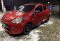 Selling Red Mitsubishi Mirage 2013 for sale in Pasig-1