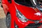 Sell Red 2018 Toyota Wigo at Manual Gasoline at 2800 km in Quezon City-1