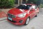 Selling Red Mitsubishi Mirage G4 2014 Automatic Gasoline at 81000 km-0