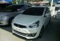 White Mitsubishi Mirage 2018 Automatic Gasoline for sale in Cebu City-2